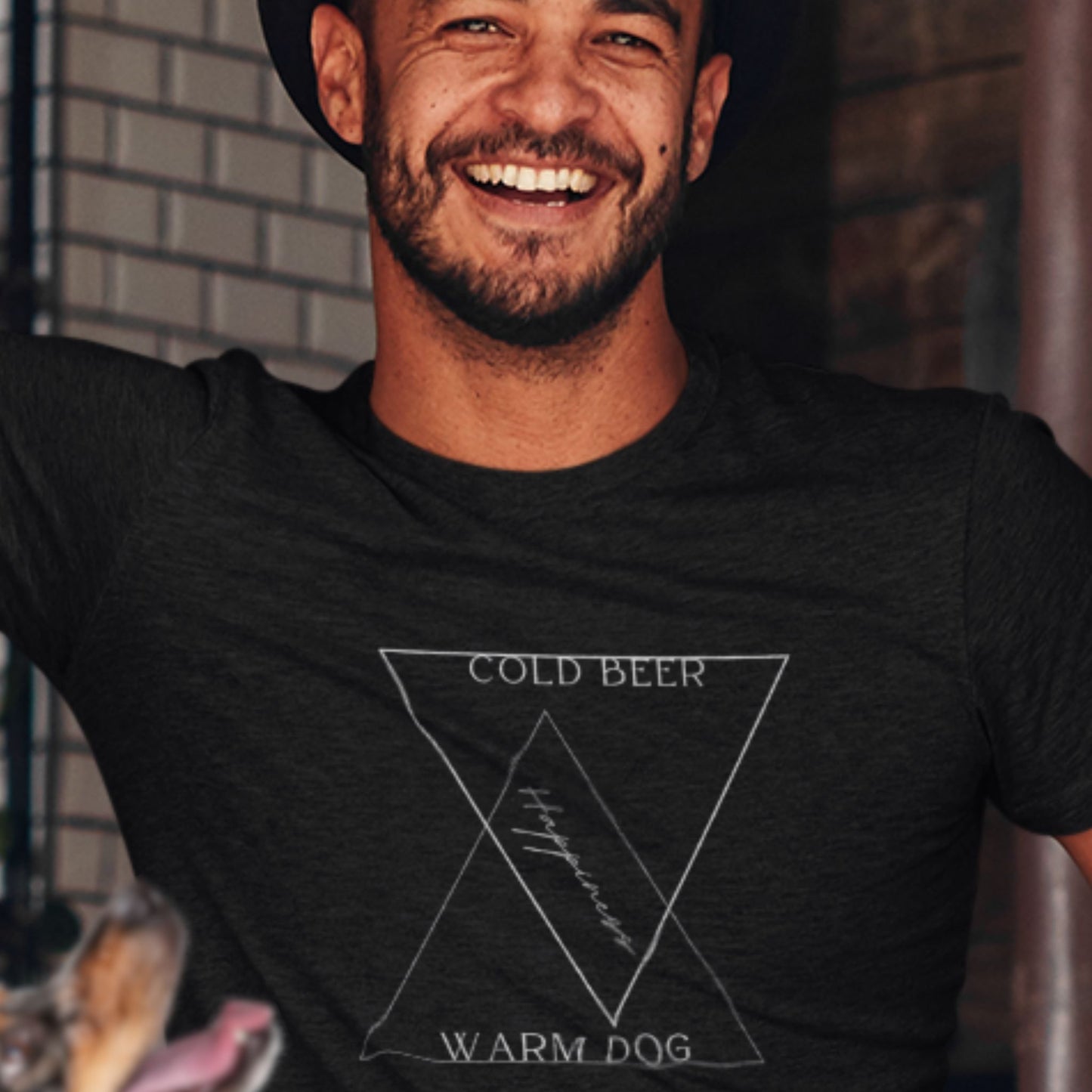 Cold Beer Warm Dog Tee
