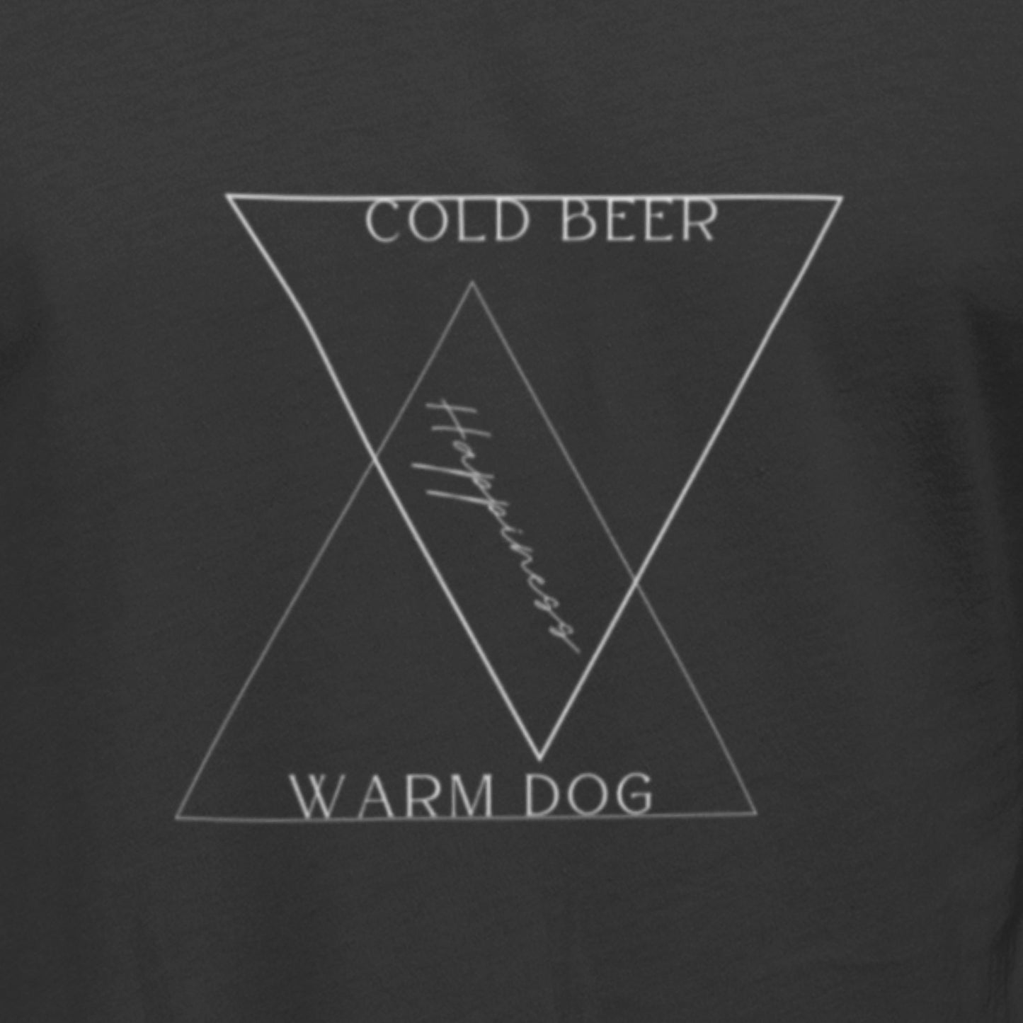 Cold Beer Warm Dog Tee