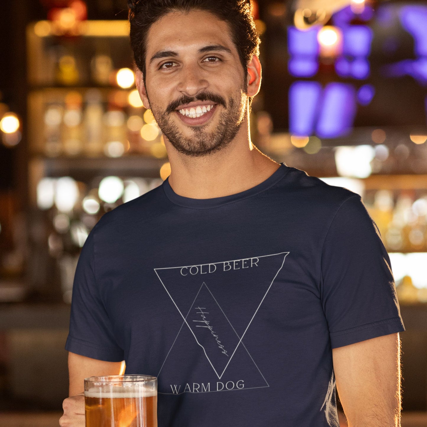 Cold Beer Warm Dog Tee