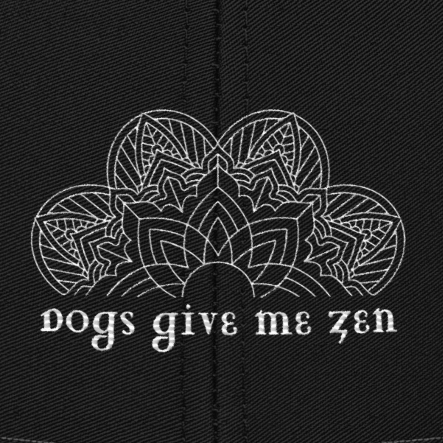 Dogs Give Me Zen- Adjustable Hat