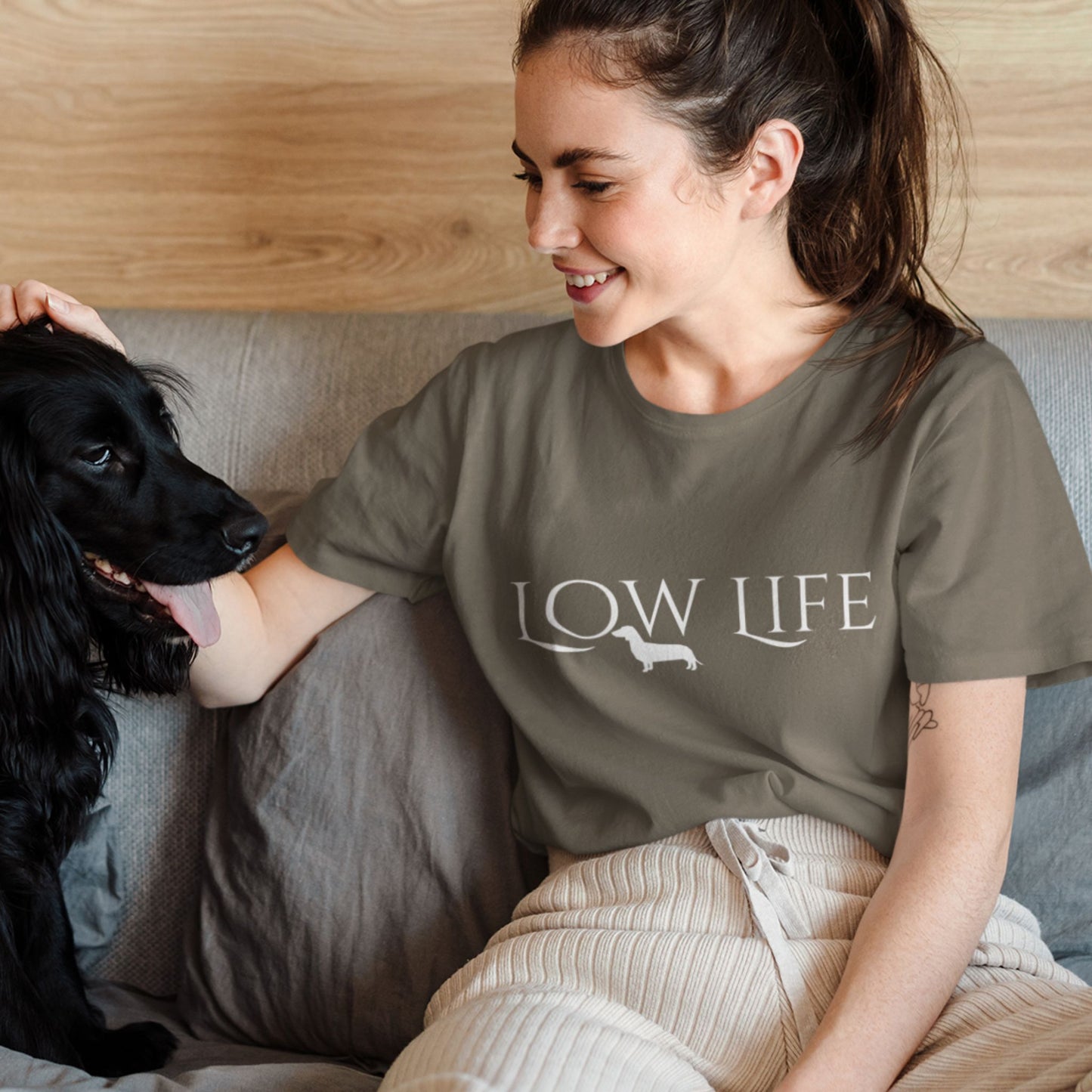 Low Life Dog Tee
