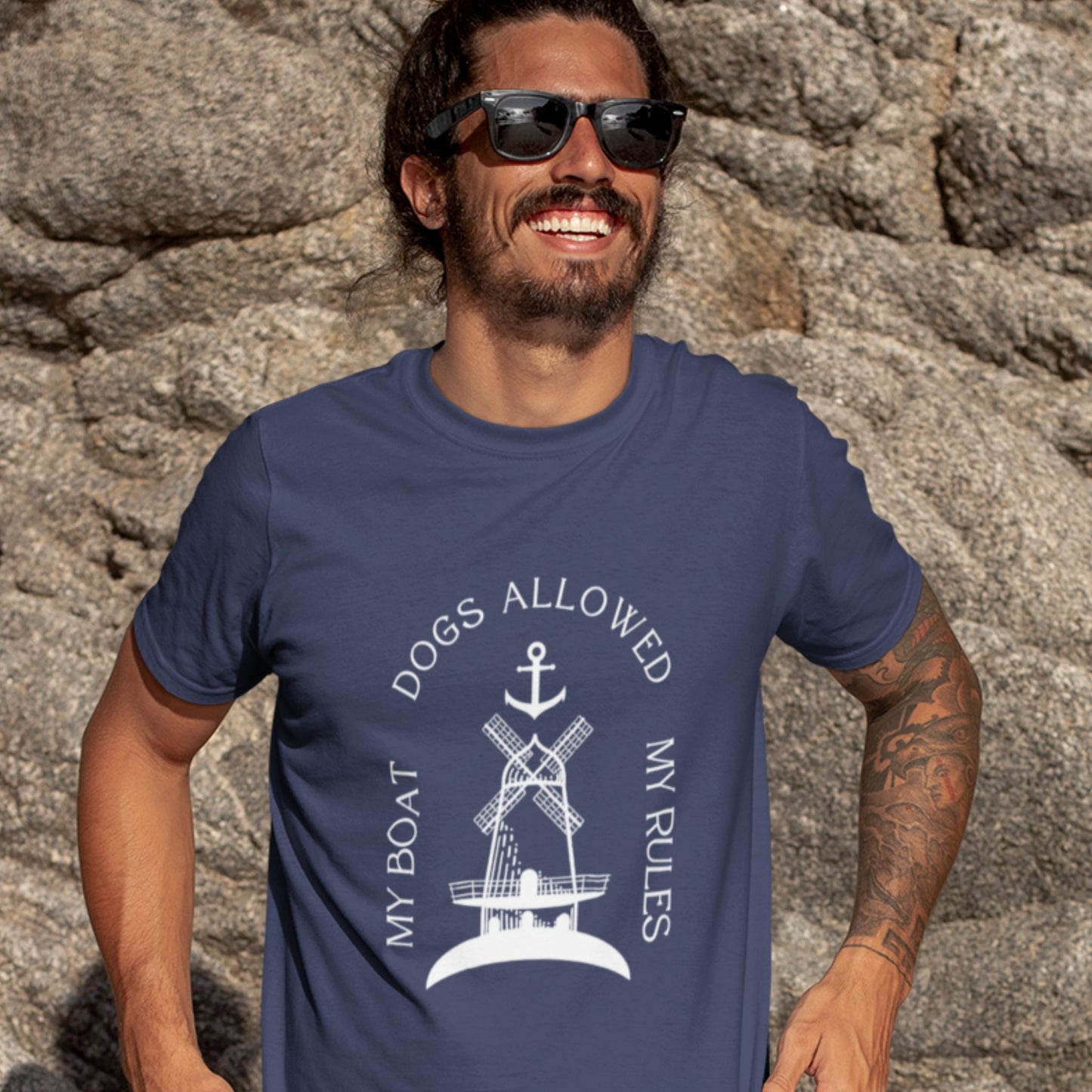 My Boat My Rules- Dogs Allowed Tee