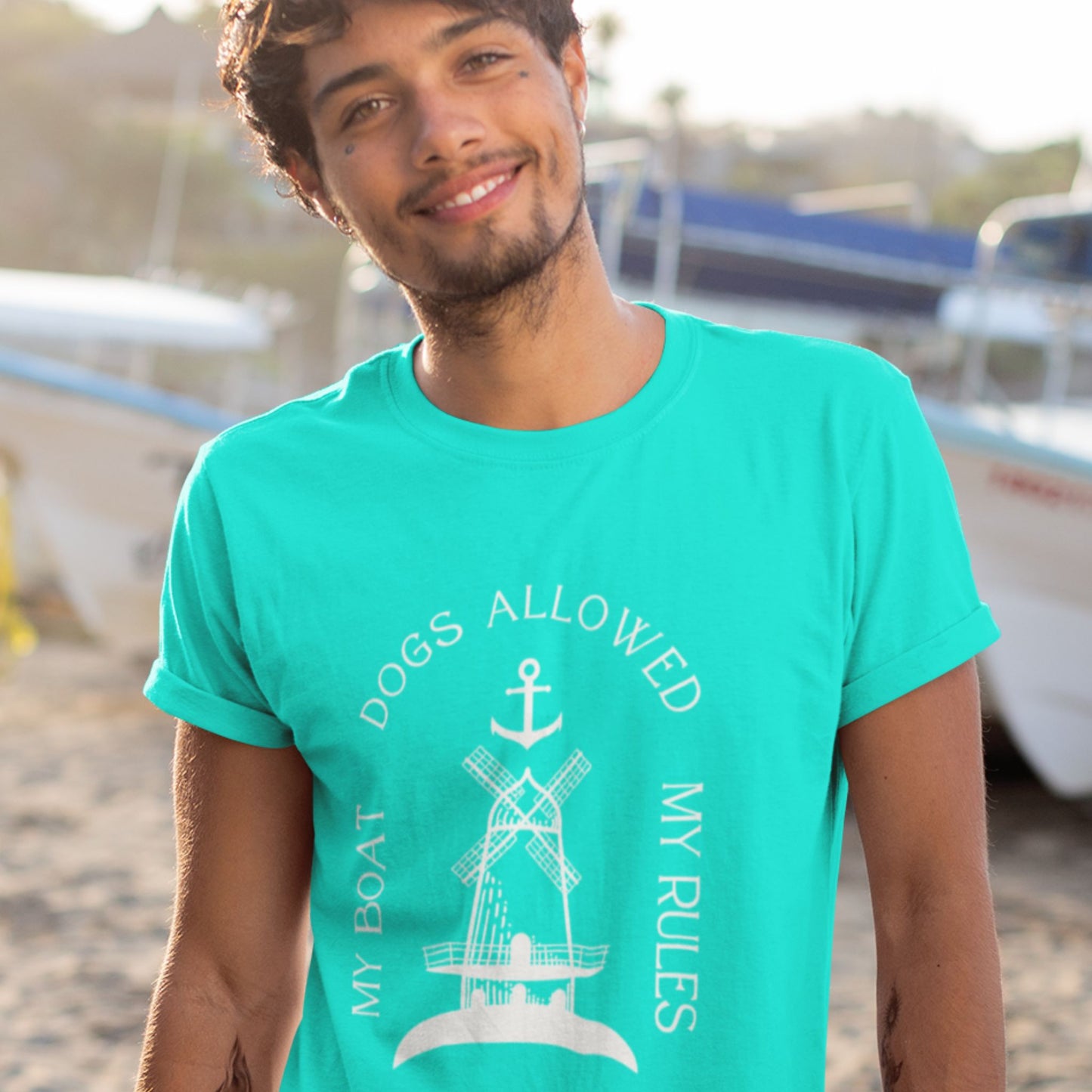 My Boat My Rules- Dogs Allowed Tee