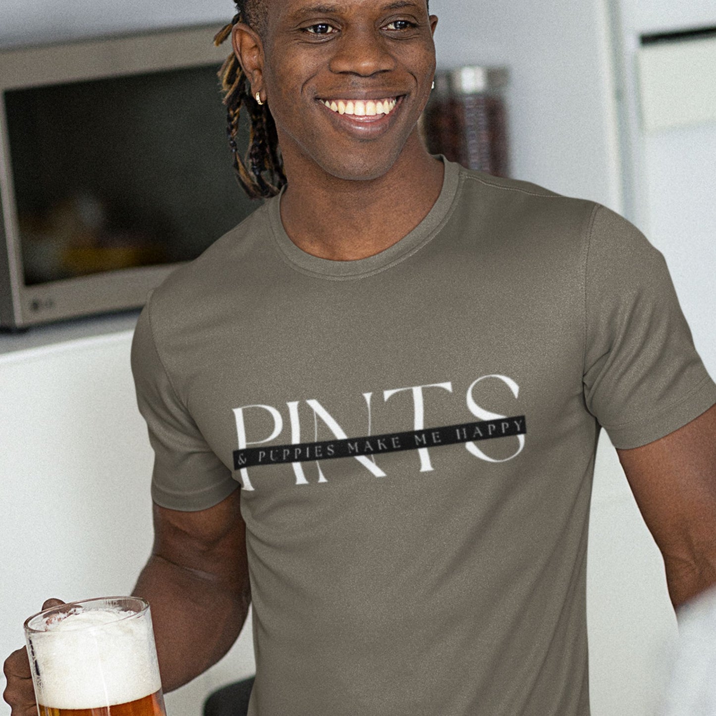 Pints & Puppies Tee